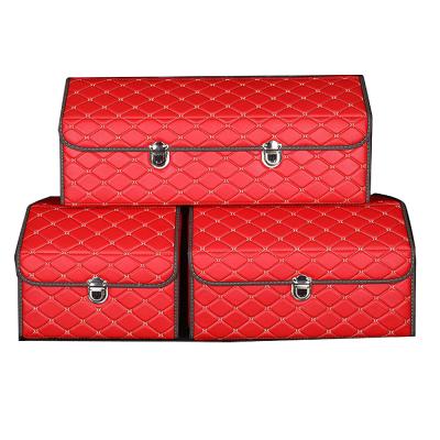 China Waterproof Collapsible Multi Purpose Car Trunk Storage Auto Products Organizer for sale