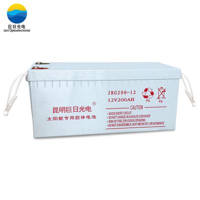 China Solar Home Appliances 12V 38Ah Deep Cycle Gel Battery Long Life Rechargeable for sale