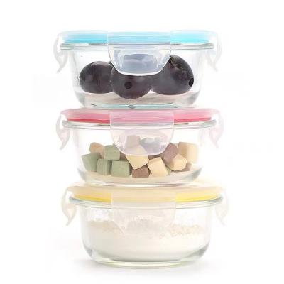 China Freshness Preservation 1250ml Lunch Box Rectangle Shape Glass Food Container Take Away Food Packing Lunch Box Food Storage Box for sale