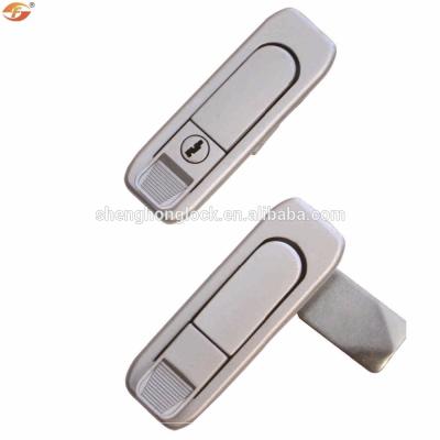 China Flat Panel Cabinets Lock Cabinet Flat Control Box Push Button Lock for sale