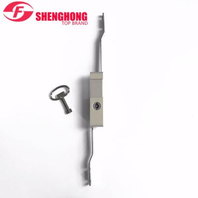 China Plastic Cabinets Cover ZDC Rod Control 3 Point Cabinet Lock MS821 for sale