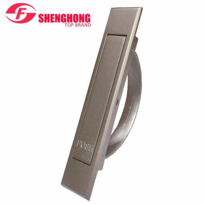 China SHENGHONG Easy Installing Silver Metal Door Handle Max 180 Degree Swing Rotation for sale