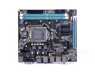 China Hot Selling Desktop H61 LGA 1155 Motherboard For Core The 2/3th Generation i3/5/7 CPU for sale