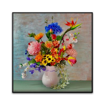 China Herolion Flowers 3D Flowers 3D Light Custom Wall Led Art Paintings for sale