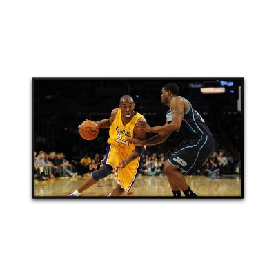 China Led Wall Art Poster Figure Portrait Paintings of Herolion Kobe Bryant Light 3D Action for sale