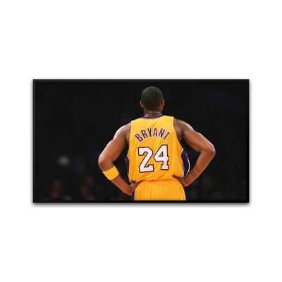 China Led Light Herolion Basketball Kobe Bryant Action 3D Wall Poster Portrait Figure Paintings for sale