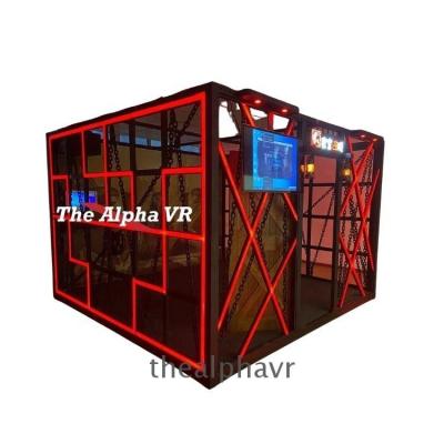 China Fiberglass Interactive VR Escape Room Multiplayer Immersive Adventure Game 9d Vr Virtual Reality Escape Room for sale