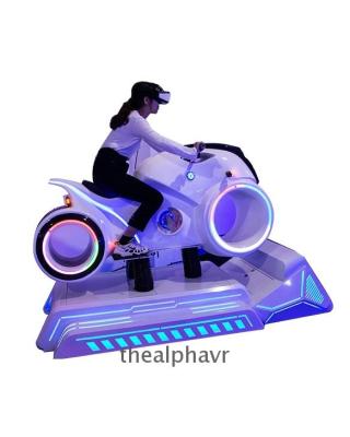 China Chinese Fiberglass Factory New Design 9d Vr Motorbike Racing Car Motorcycle Game Machine Suitable For Indoor Amusement Park for sale