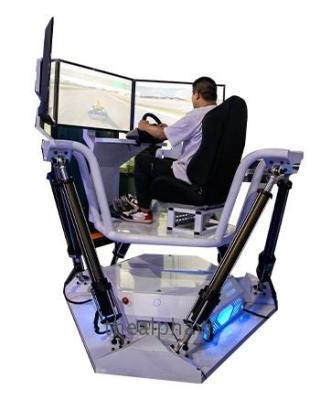 China Top Quality Fiberglass 6 Axis 9D Virtual Simulator 3-Screen Racing for sale