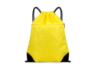 China Zugschnur-Tasche des Polyester-210d, kundenspezifischer Zugschnur-Rucksack Multifunktions zu verkaufen