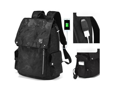 Cina Gli uomini casuali di nuova tendenza di arrivo di alta qualità Backpack tutto il Backbag nero da vendere in vendita