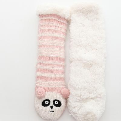 China Factory OEM Double Layer Fashion Women Wool Fleece Custom Thick Thermal Comfortable Warm Indoor Socks QUICK DRY for sale