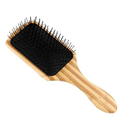 China Waterproof Professional Wooden Hair Brush/Fashion Bristle Bamboo Hair Brush for sale