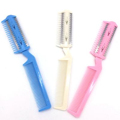 China Hair Beauty Care Comb Folding Foldable Haircomb Combs Bead Hair Logo Metal Black Men Red Travel Har Set Plastic Men's Mini New Horn Cute Blue for sale