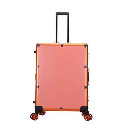 China Fashion Professional LED Legs Lighting Trolley Aluminum Studio Makeup Rolling Case With Lights Mirror Stand for sale