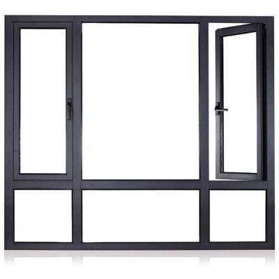 China Aluminum Folding Screen Window Price of Nepal Market Aluminum Folding Sliding Window Aluminum Windows for sale