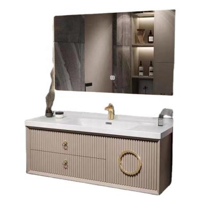 China 120cm modern plywood bathroom vanity with competitive price for high-end market for sale