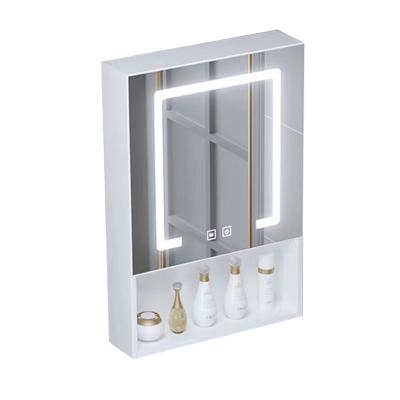 China Double Mirror Bathroom Cabinet Mirror Cabinet Bathroom Vanity Bathroom Storage Modern Mirror Cabinet for sale