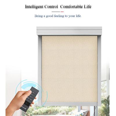 China CLASSIC Roller Motorized Outdoor PVC Zipper Screen Waterproof Shade Track Blinds for sale