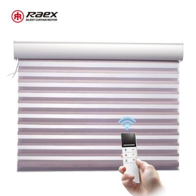 China Shangri CLASSIC Electric Automatic Fabric Shangrila Roller Blinds Motorized for sale