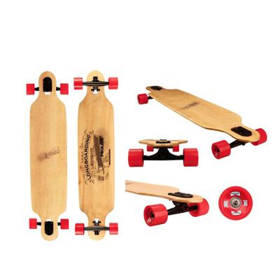 China Factory Wholesale Youth Dragon Skateboard Truck Longboard Skateboard 4 Aluminum Wheels Directly for sale