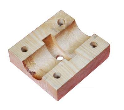 China Wooden Material Can Reduce Corrosion Of Friction Agricultural Spare Parts Wooden House Bearing Block for sale