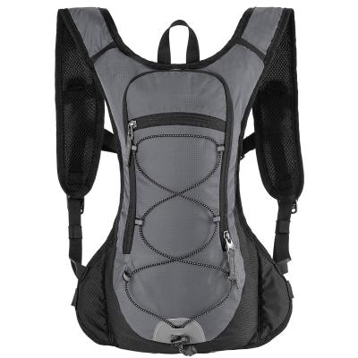 China 600D Polyester Water Carrier Backpack Anti Theft Pack Hydration Recycling Backpack For 2L Water Bladder Pack for sale