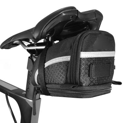 China Durable Bicycle Under Seat Pocket Bike Saddle Bag for sale