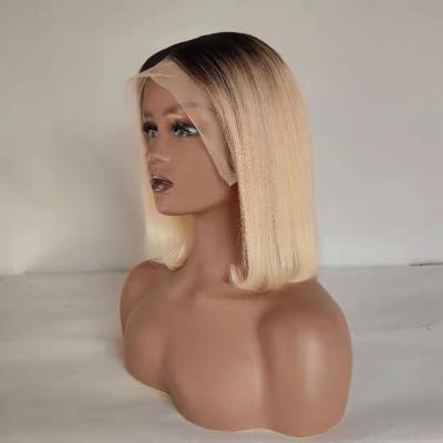 China Bob Human Hair Ombre Lace Front Wig for sale