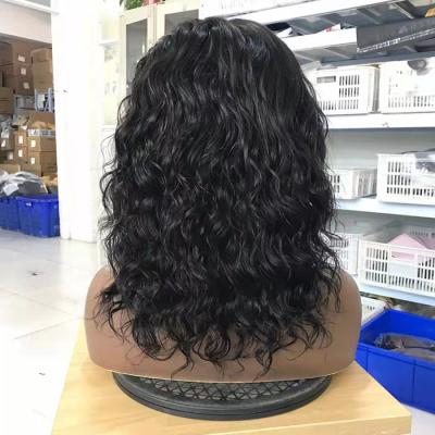 China Wholesale Natural High Density Unprocessed Virgin Human Hair Wig Natural Wave Wave for sale