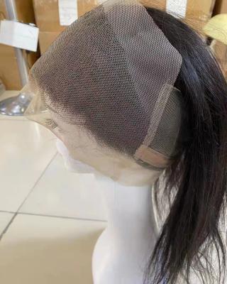 China Transparent 360 Lace Frontal Piece Wholesale Straight Brazilian Human Hair for sale