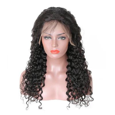 China Virgin Water Wave Cuticle Aligned Hair Wigs Water Wave for sale