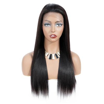 China 100% Silky Straight Straight Virgin Hair Lace Front Wigs for sale