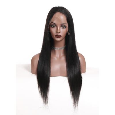 China Full Wave Silky Straight Human Hair Silky Straight Lace Front Wigs for sale