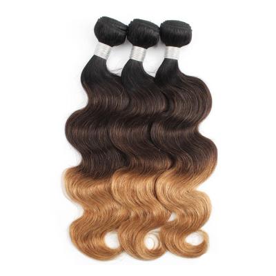 China Top Quality Body Wave Two Tone Ombre Hair Extensions for sale