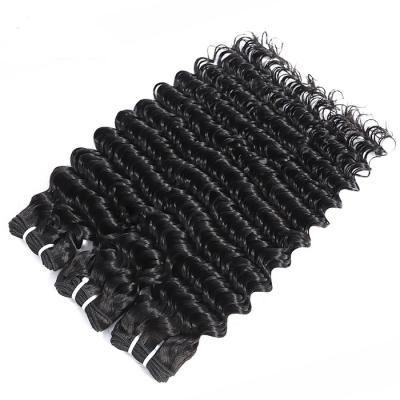 China Deep Wave Cuticle Aligned Virgin Peruvian Hair Deep Wave for sale