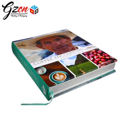 China China Customized Hardcover Book Coffee Book Printing With Thick Cover And Sewing Binding A3/A4/A5/A6 for sale