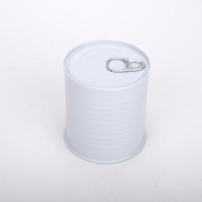 China Food Grade Food Round Metal Tin Box Interesting Cake Biscuit Biscuit Tin Can Container for sale