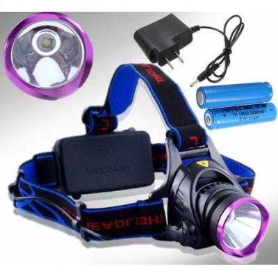 China Ultrafire 18650 Power 1800-2000 Lumens CREE XM-L LED Headlamp Flashlight Torch for Hunting for sale