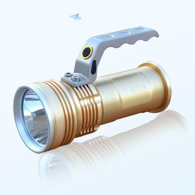 China 2 Pcs 18650 XPG-R5 Aluminum Alloy Handle Led Portable Spotlight/Searching Light for sale