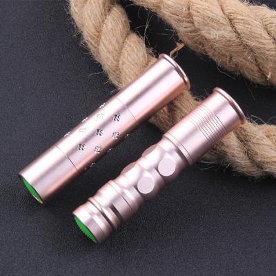 China AA or 14500 Rechargeable Battery Pink Aluminum Alloy Lady's 365NM UV LED Torch for Cosmetics Detecting,Fake Currency for sale