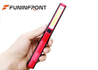 China Mini Portable Pocket 3W COB LED Flashlight USB Rechargeable with Magnetic Clip for sale