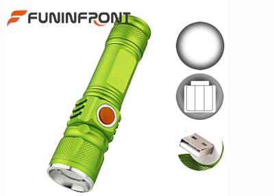 China USB Rechargeable CREE XM-L T6 MINI LED Torch with Built-in Li-ion Battery 3 Mode for sale