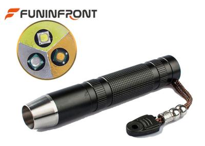 China 3 Light Source Pro Jade LED Flashlight Working with 18650 Li-ion Battery for sale