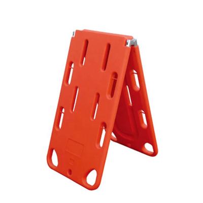 China Modern Double Spine Plastic Spinal Board Emergency Ambulance Medical Stretcher for sale