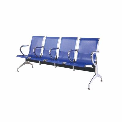 China airport waiting chair metal chair 3 seater steel cheap public waiting chairs for sale