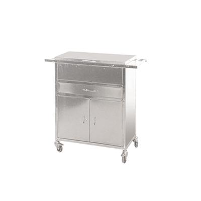 China Hospital Trolley Surgical Instruments Stainless Steel Hospital Trolley Table for sale