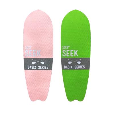 China Factory Stable Sale Directly Customized Pattern Waist Style Non-slip EVA Pad, Inflatable Stand Up Surfboard Surf for sale