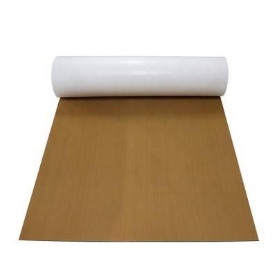 China EVA Foam Teak Floor Smoothness Waterproof Decking Sheet Self Adhesive Yacht Flooring Mat Pad for sale