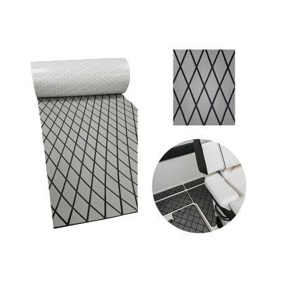 China Waterproof EVA Foam Sheets Marine Foam Padding Anti Slip Mat Deck Sheet Diamond Pattern for sale